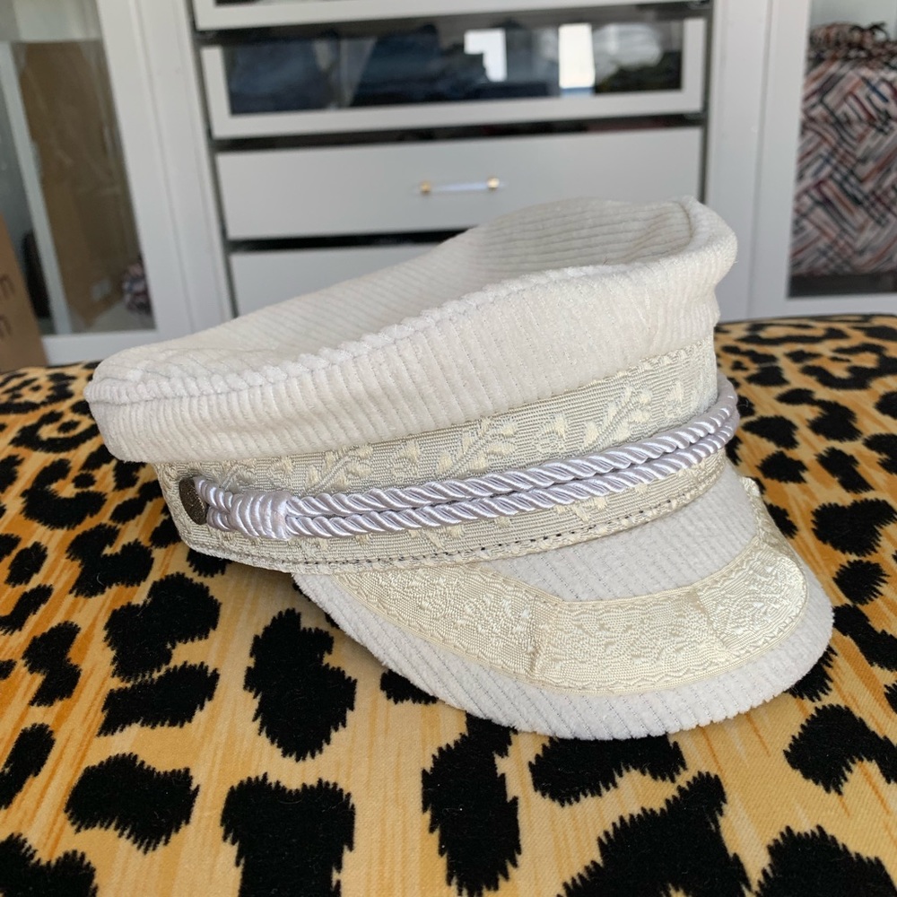 Beige hat